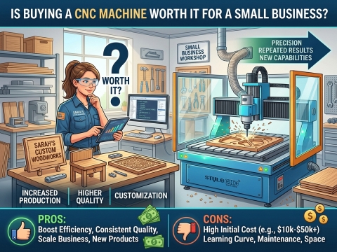Is Buying a CNC Machine Worth It for Small Business? - Data Guide